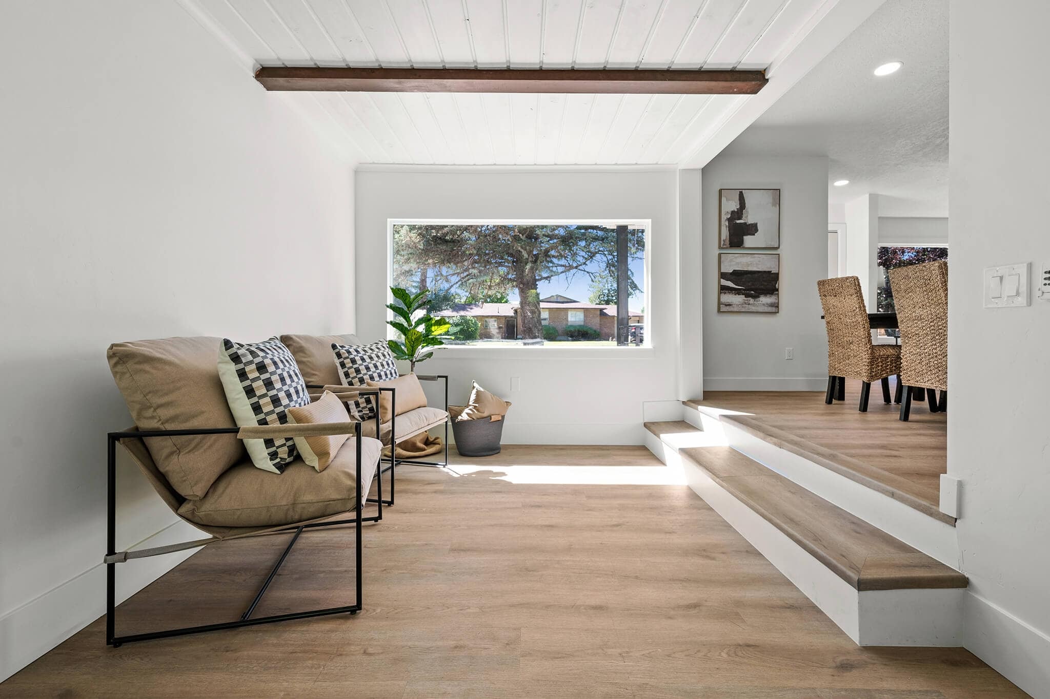 Luxury Vinyl Flooring using arroyo dune